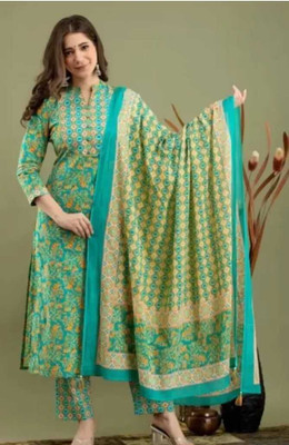 VADUKA Women Kurta Pant Dupatta Set