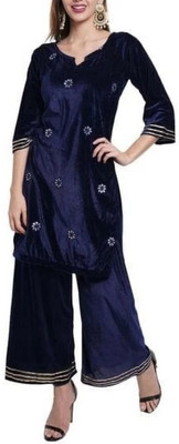 Garima Fashion Women Kurta Palazzo Set