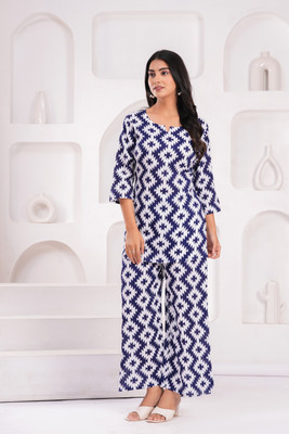 shobhit Women Kurta Palazzo Set