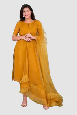 Pehnava Women Kurta Pant Dupatta Set