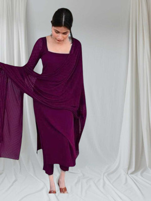 SHISHKALA Women Kurta Churidar Dupatta Set