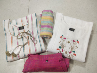 Chafi Collection Women Kurta Pant Dupatta Set