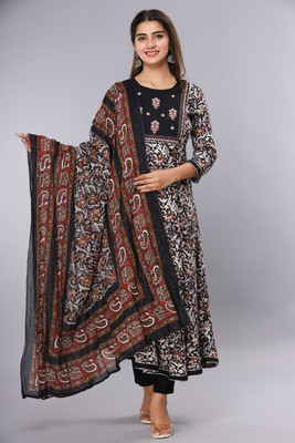 Parth Fab Women Kurta Pant Dupatta Set