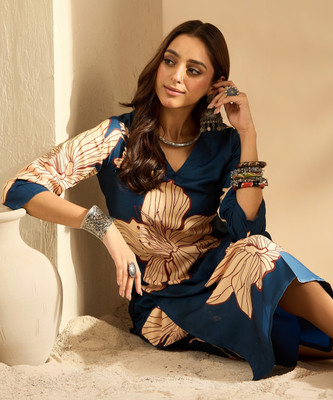 Indo Era Women Kurta Pant Set