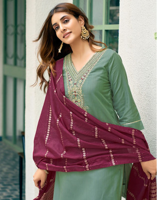 Skylee Women Kurta Pant Dupatta Set