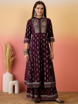 Tasrika Women Kurta Palazzo Dupatta Set