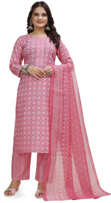 clickby Women Kurti Pant Dupatta Set