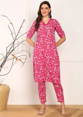 Lamba Creations Women Kurta Pant Set