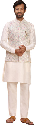 PRO ETHIC Men Kurta Pant Ethnic Jacket Set