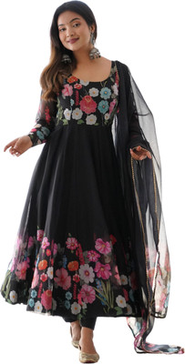 Pinki Clothing Women Kurti Pant Dupatta Set