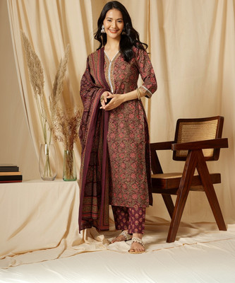 Ginni Arora Label Women Kurta Pant Dupatta Set
