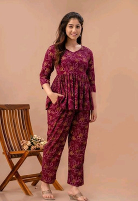 Suiwal’s Women Ethnic Top Pant Set