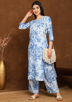 DSK STUDIO Women Kurta Palazzo Set