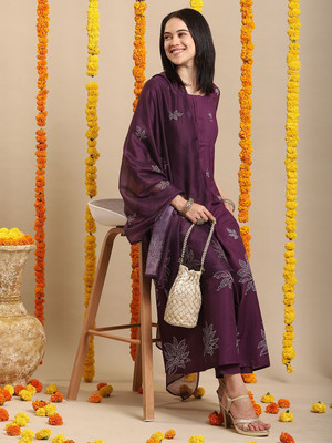 Gosriki Women Kurta Pant Dupatta Set