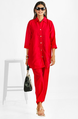 AAKARSHAN SAREES Top Pant Co-ords Set