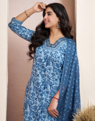 Skylee Women Kurta Pant Dupatta Set