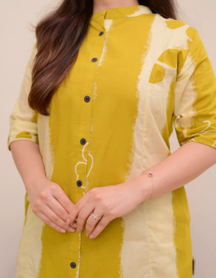 JD FINISHING Women Kurti Pant Set