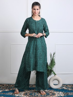 khaka Women Kurta Palazzo Set