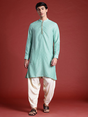 ANOUK Men Kurta Dhoti Pant Set