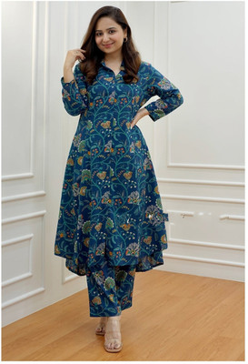 ABROR Women Kurta Pant Set