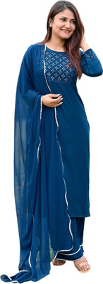 aasha Fashion Women Kurta Sharara Dupatta Set