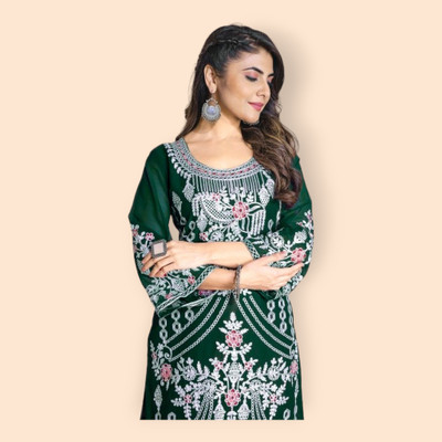 The Snizvi Women Kurti Pyjama Set