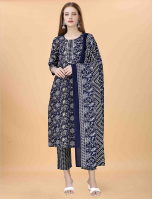 The Leady Designer Women Kurta Pant Dupatta Set