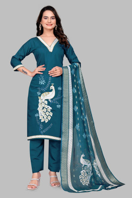 Shs store Women Kurta Pant Dupatta Set