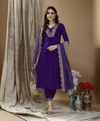 berrylicious Women Kurta Pant Dupatta Set