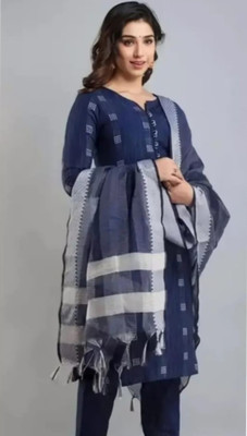 ZR Clothes Printed Kurta, Trouser/Pant & Dupatta Set