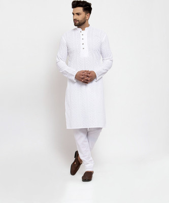Jompers Men Kurta Churidar Set