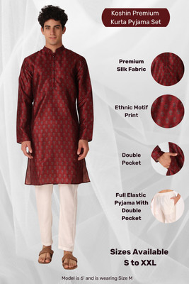 Koshin Men Kurta Pyjama Set