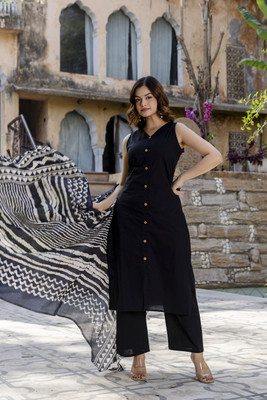 ANOUK Women Kurta Pant Dupatta Set