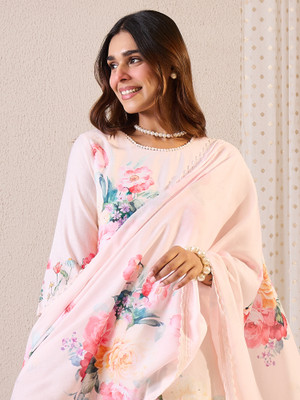 Indo Era Women Kurta Pant Dupatta Set