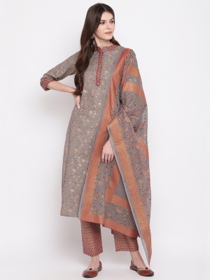 VBUYZ Women Kurta Palazzo Dupatta Set