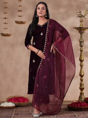 Ishin Women Kurta Pant Dupatta Set