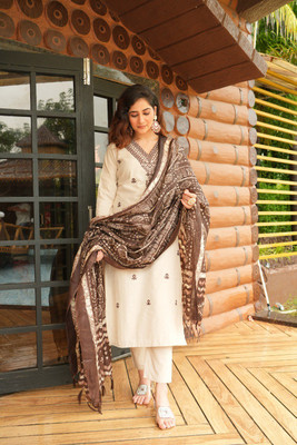 Valam Enterprise Women Kurti Pant Dupatta Set