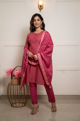 Andheriyas Textiles Women Kurta Pant Dupatta Set