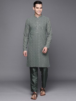inddus Men Kurta Pant Set
