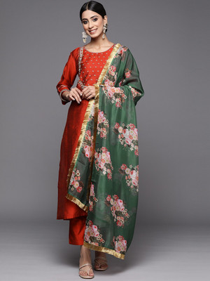 Varanga Women Kurta Pant Dupatta Set