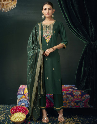 Divastri Women Kurta Pant Dupatta Set