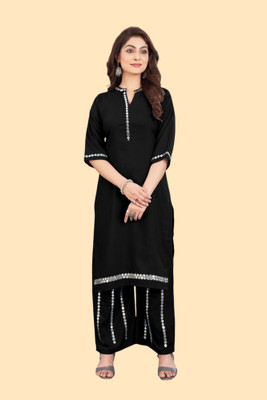 Hangerdesginer Women Kurta Palazzo Set