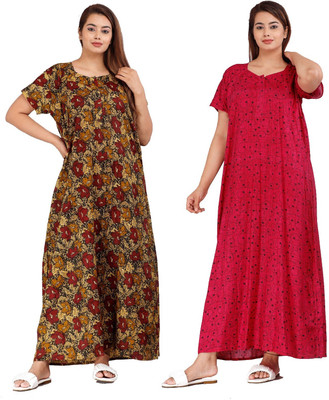 Toomley Flared/A-line Gown(Pink)