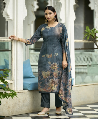MOJILAA Women Kurta Pant Dupatta Set