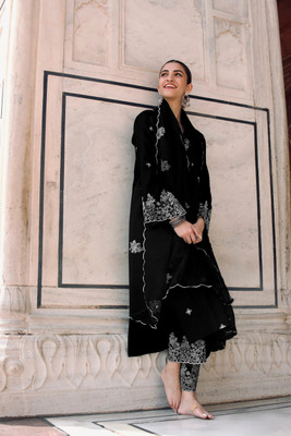 Royal Export Women Kurta Palazzo Dupatta Set