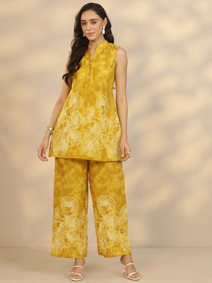 LIBAS Women Kurti Palazzo Set