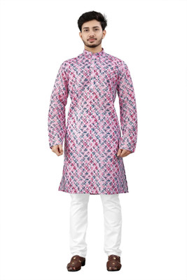DHASU TRENDZ Men Kurta Pyjama Set