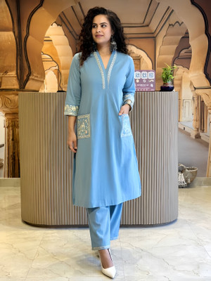 Mishree collection Women Kurta Palazzo Set