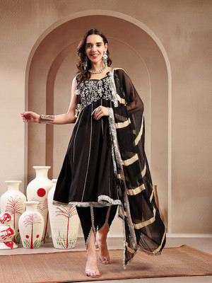 Stylum Women Kurta Dhoti Pant Dupatta Set