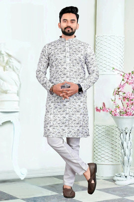 VALAKI Men Kurta Pyjama Set